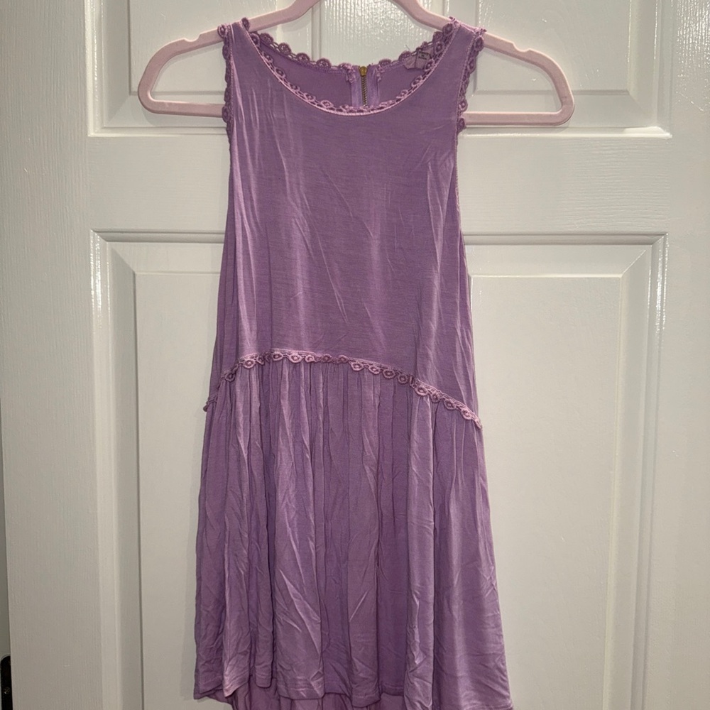 Lavender Sleeveless Shirt